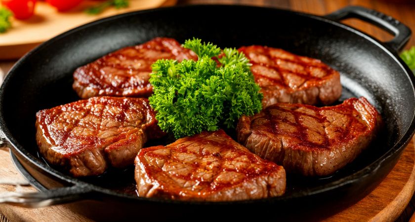 Теперь мой фирменный рецепт: 3 ингредиента + 10 минут - и мясо тает во рту. Теперь муж умоляет готовить каждый день
