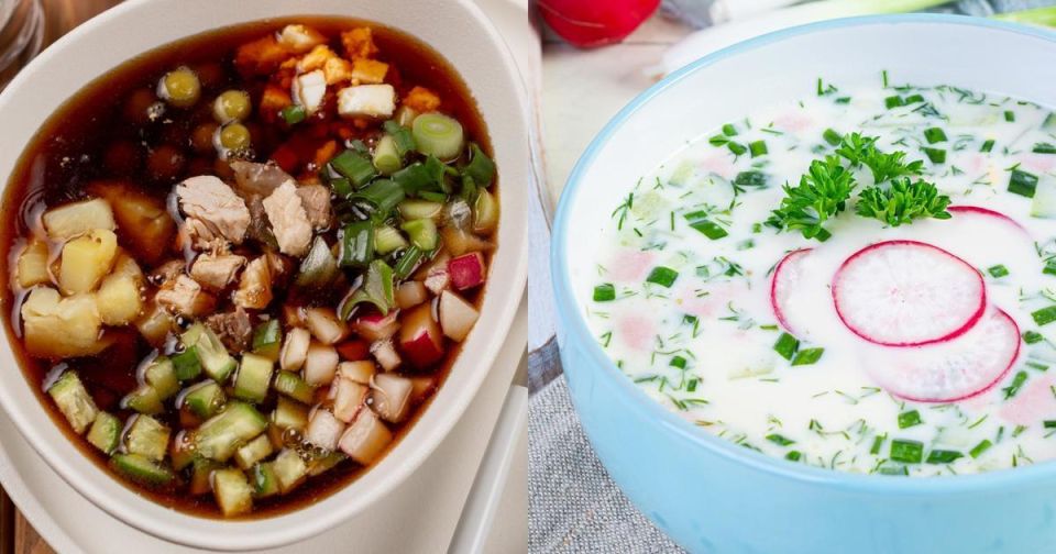 Окрошка — весенний хит на майские праздники: два оригинальных рецепта