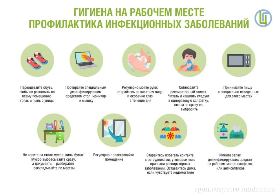 Гигиена на рабочем месте как способ снизить риск инфекций