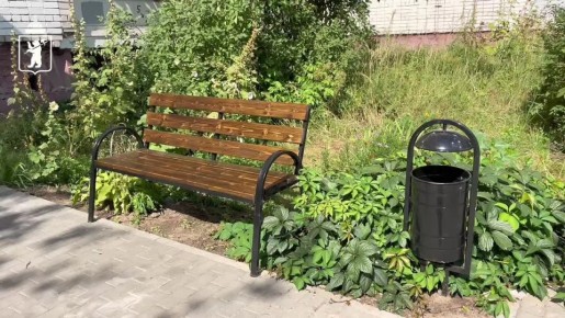 В Заволжском районе завершили благоустройство дворовой территории