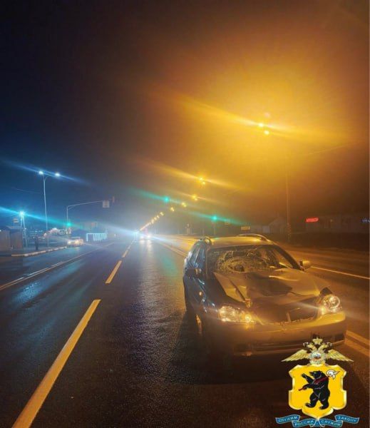 Сотрудники полиции устанавливают обстоятельства ДТП в Ростовском районе, в результате которого погиб пешеход