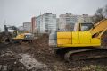 Дмитрий Рудаков: Приступили к работам на пустыре у школы №5 на Скомороховой горе