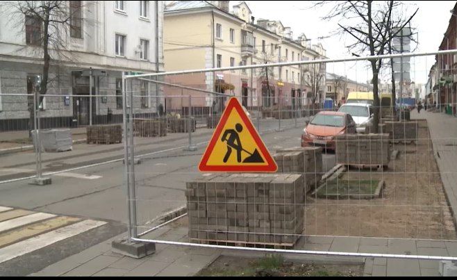 На Депутатской стартовало обустройство пешеходного центра