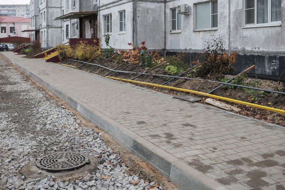 Ход ремонта дворов на строгом контроле
