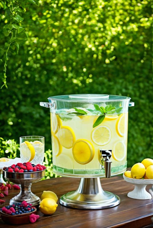 Как стильный диспенсер для напитков может сделать вашу вечеринку unforgettable