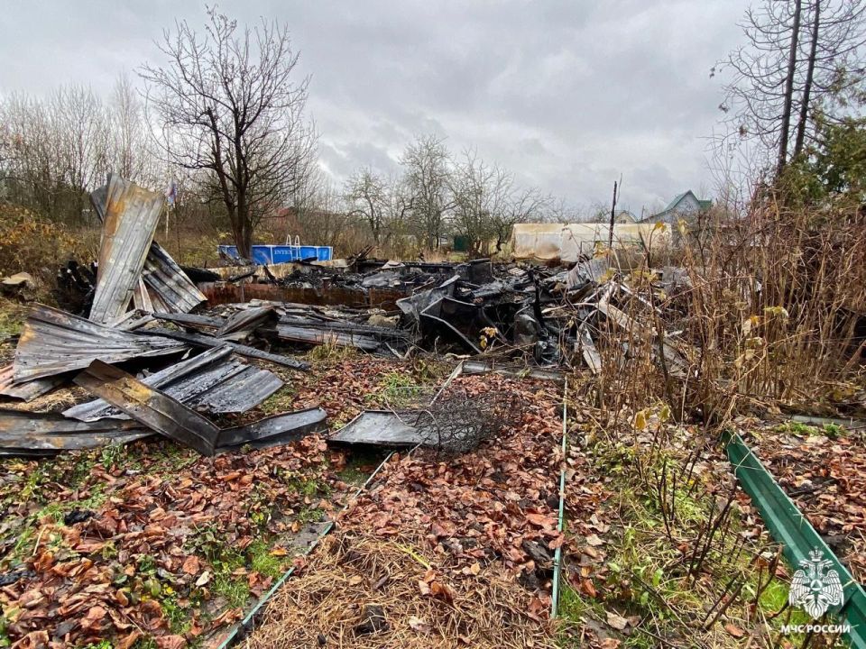 При пожаре пострадал мужчина При пожаре пострадал мужчина