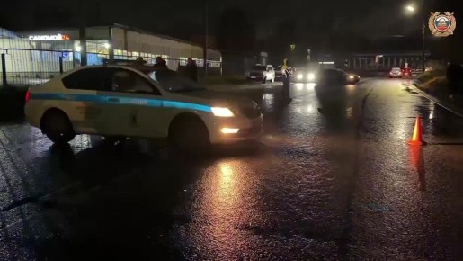 Республиканский проезд стал местом серьезной аварии