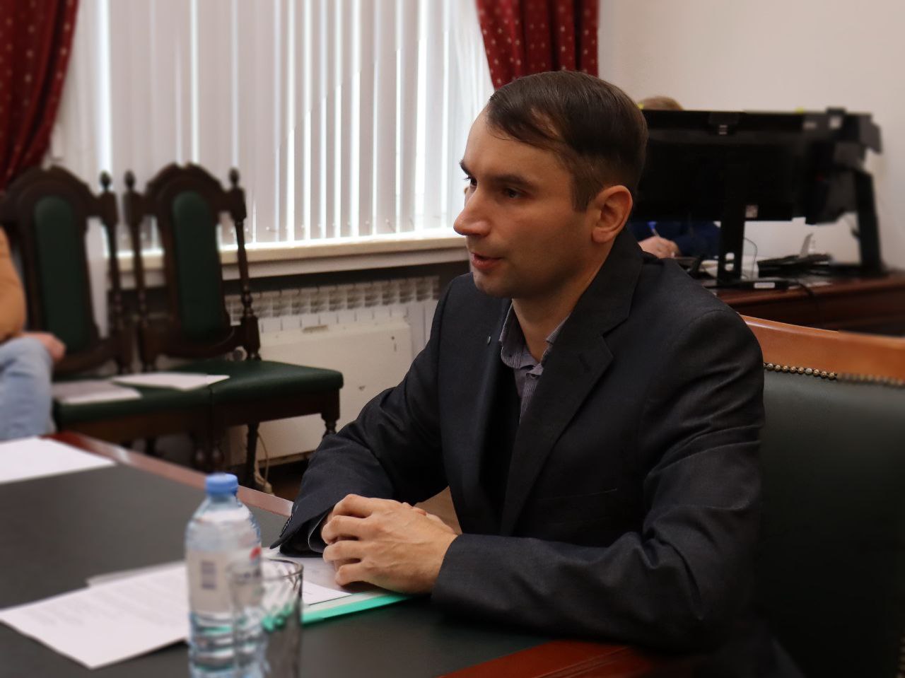 Сегодня, 6 ноября, прокурор Ярославской области Климент Юрздицкий и региональный Уполномоченный по защите прав предпринимателей Альфир Бакиров провели совместный прием представителей бизнес- сообщества Сегодня, 6 ноября, прокурор Ярославской области Климент Юрздицкий и региональный Уполномоченный по защите прав предпринимателей Альфир Бакиров провели совместный прием представителей бизнес- сообщества