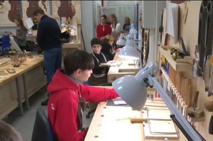 Ярославские школьники учились скрипичному делу