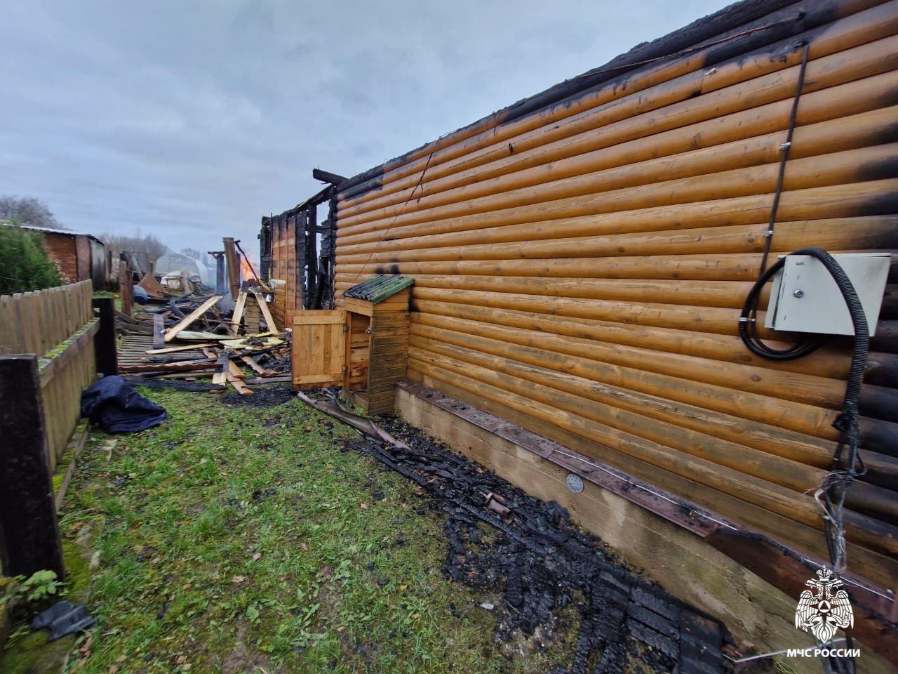 Пожар из-за неисправной проводки Пожар из-за неисправной проводки