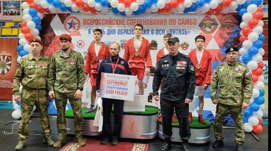 Дмитрий Рудаков: Россыпь медалей привезли рыбинские самбисты с всероссийских турниров в Череповце и Нижегородской области