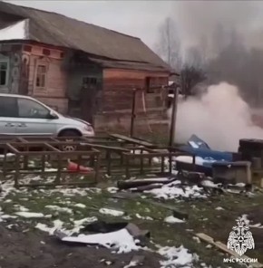 В Переславском округе сгорел дом из-за печи