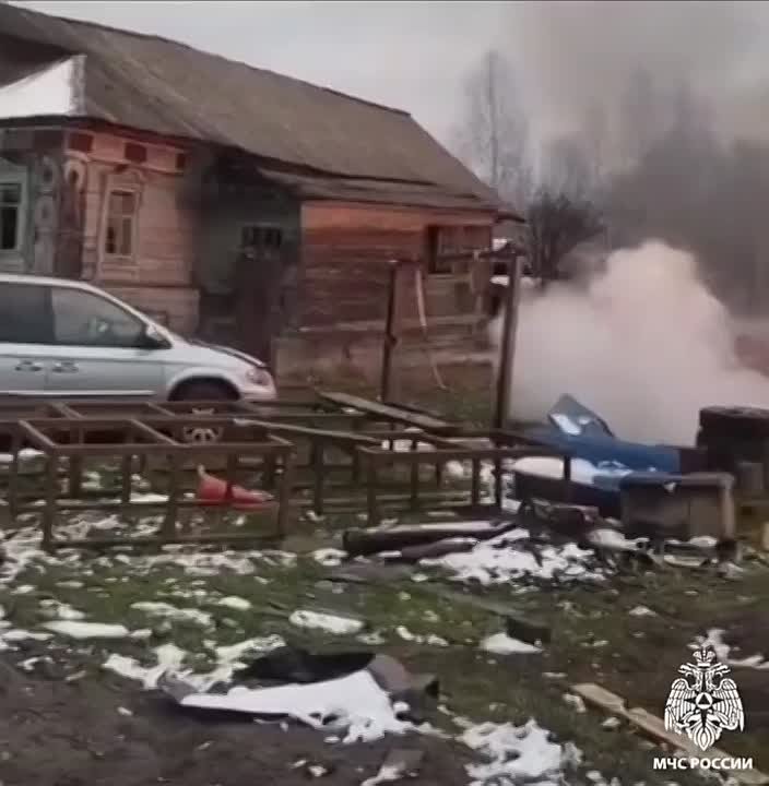 В Переславском округе сгорел дом из-за печи