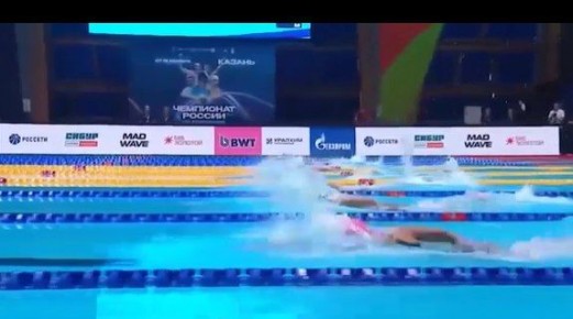 Арина Пантина - бронзовый призёр чемпионата России по плаванию