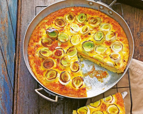 Фриттата с картофелем и луком-порей: кулинарный шедевр на вашем столе