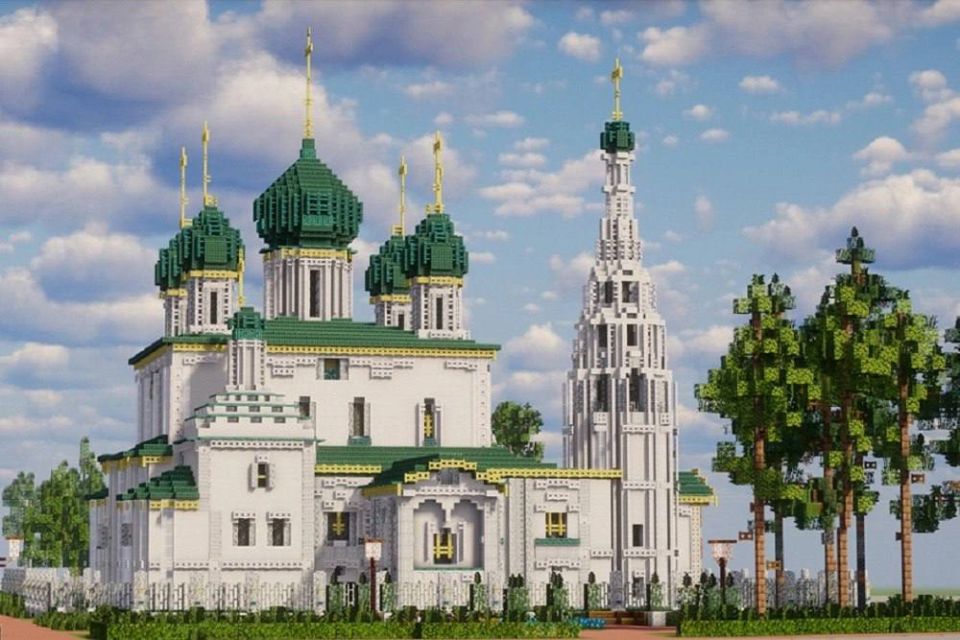 Цифровые церкви. . В игре Minecraft теперь можно прогуляться по точным копиям ярославских храмов. Энтузиасты из России — школьник из Зеленограда и студенты московских вузов — воссоздали в виртуальном мире исторические...