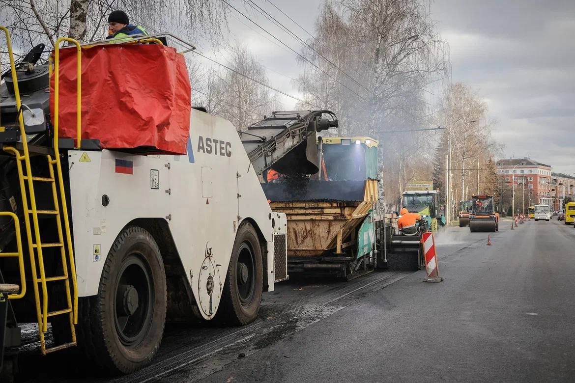 Дмитрий Рудаков: Хорошими темпами идет ремонт проспекта Ленина Дмитрий Рудаков: Хорошими темпами идет ремонт проспекта Ленина