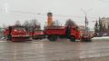 В Ярославле повсеместно проводятся работы по чистке дорог и тротуаров
