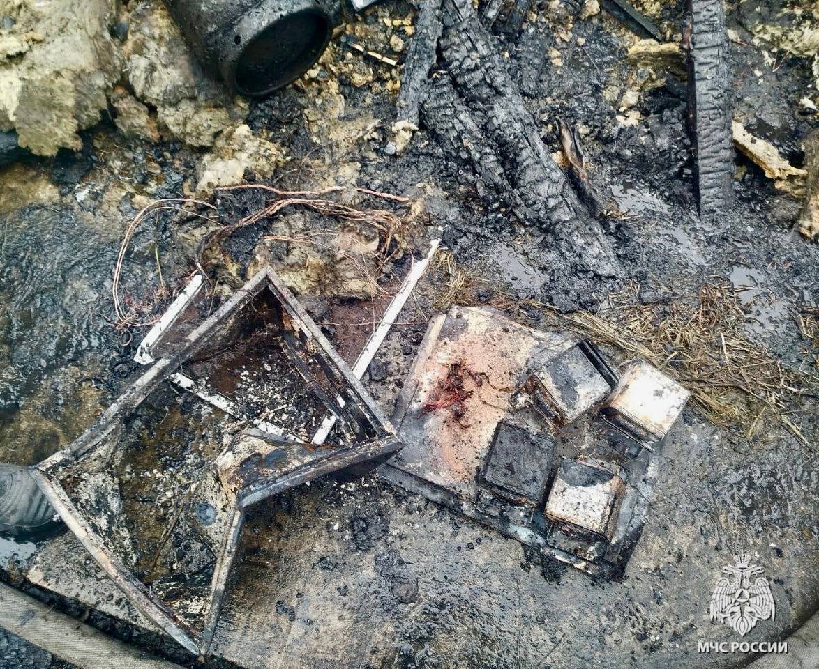 В Переславль-Залесском округе сгорел дом В Переславль-Залесском округе сгорел дом