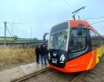 В Дзержинском районе Ярославля началась обкатка новых трамвайных путей