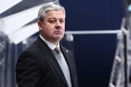 В отставку отправили главного тренера ХК «Адмирал» Леонида Тамбиева