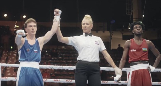 Вячеслав Рогозин одержал победу в первом бою на международной арене!