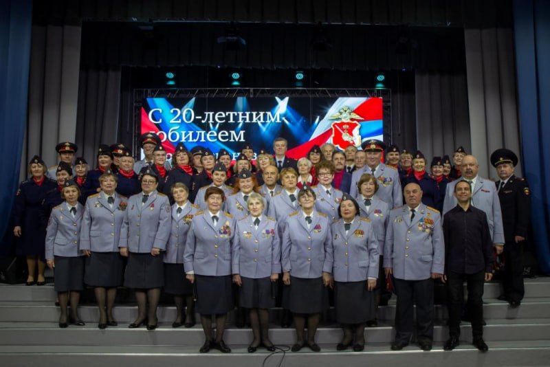 Хор ветеранов УМВД России по Ярославской области принял участие в юбилейных мероприятиях коллег по творческому цеху в Вологде