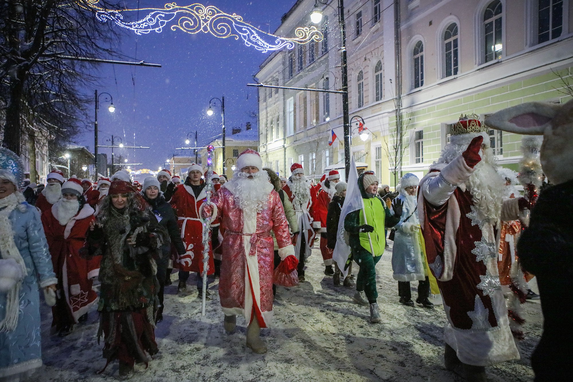 В День Нашествия Дедов Морозов в Рыбинске будет ярко