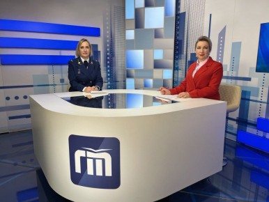 Прокурор отдела по надзору за исполнением законодательства о противодействии коррупции прокуратуры Ярославской области Елена Бекенева приняла участие в программе «Слово прокурору» на Городском телеканале