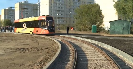 В Ярославле успешно завершена модернизация половины трамвайных путей