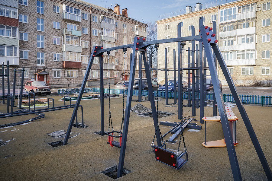 В Рыбинске завершается ремонт дворов