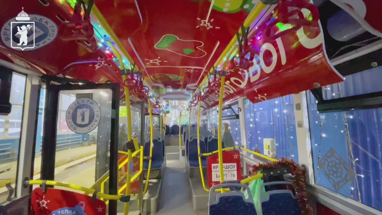 Ярославский транспорт готовится к Новому году