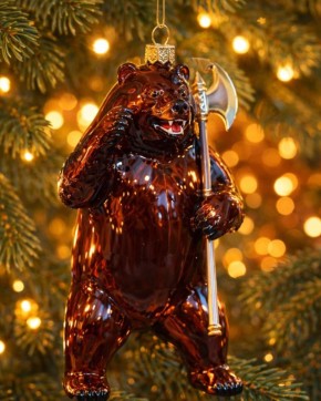 Близится Новый год. Сделали для вас ёлочные игрушки, вдохновлённые регионом и его символами