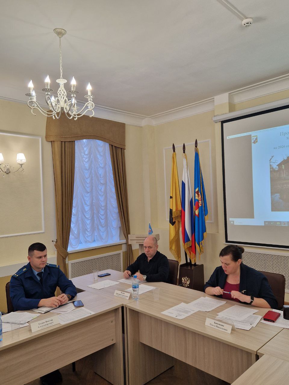 Прокурор Некоузского района Виктор Годин принял участие в заседании муниципального совета Некоузского муниципального округа