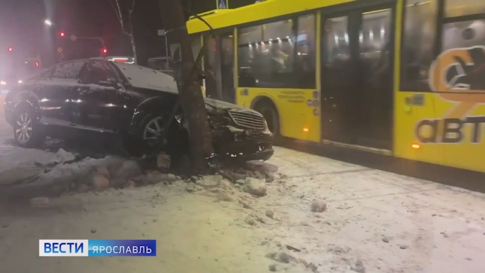 В Заволжском районе Ярославля произошло ДТП