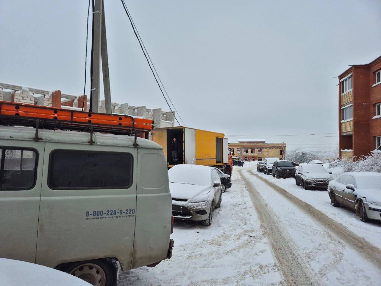 Часть Карабихского сельского поселения временно осталась без электричества Часть Карабихского сельского поселения временно осталась без электричества