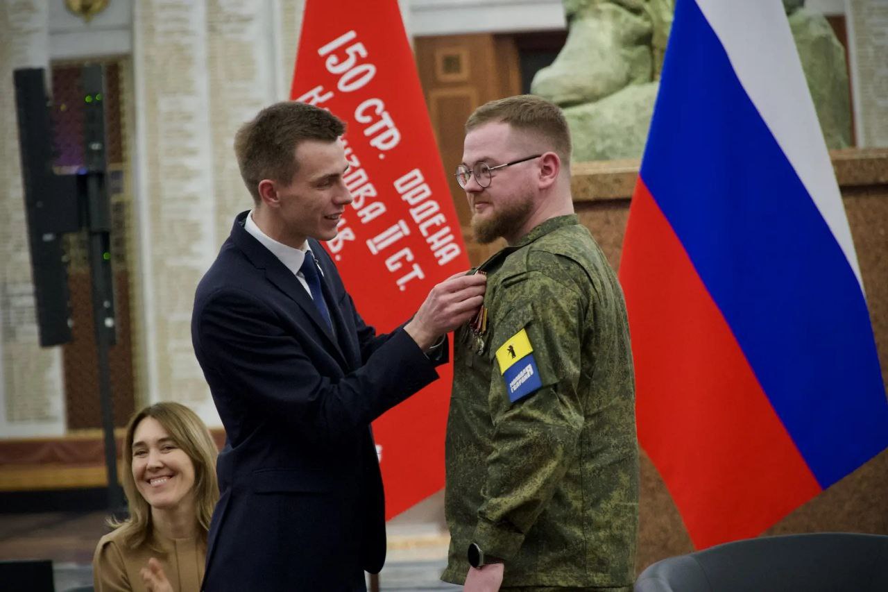 Ярославскому ветерану СВО Ивану Демидову вручили медаль «За храбрость» II степени