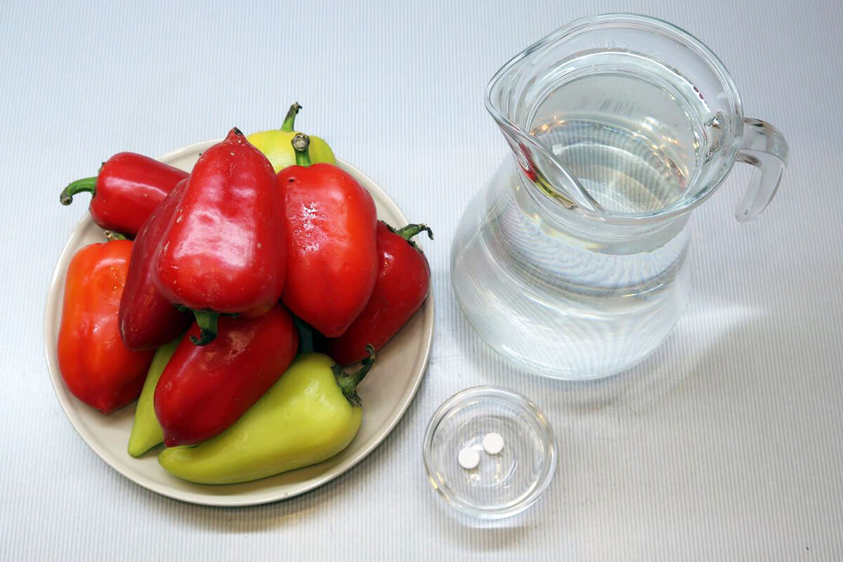 Как быстро заготовить маринованный перец на зиму с аспирином