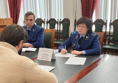 Сегодня, во Всероссийский день приема предпринимателей, заместитель прокурора Ярославской области Светлана Козлова провела личный прием представителей бизнеса