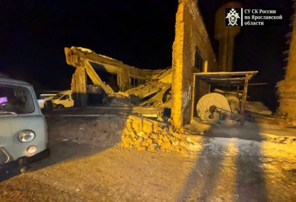 По факту обрушения крыши котельной в селе Угодичи Ростовского округа возбуждено уголовное дело