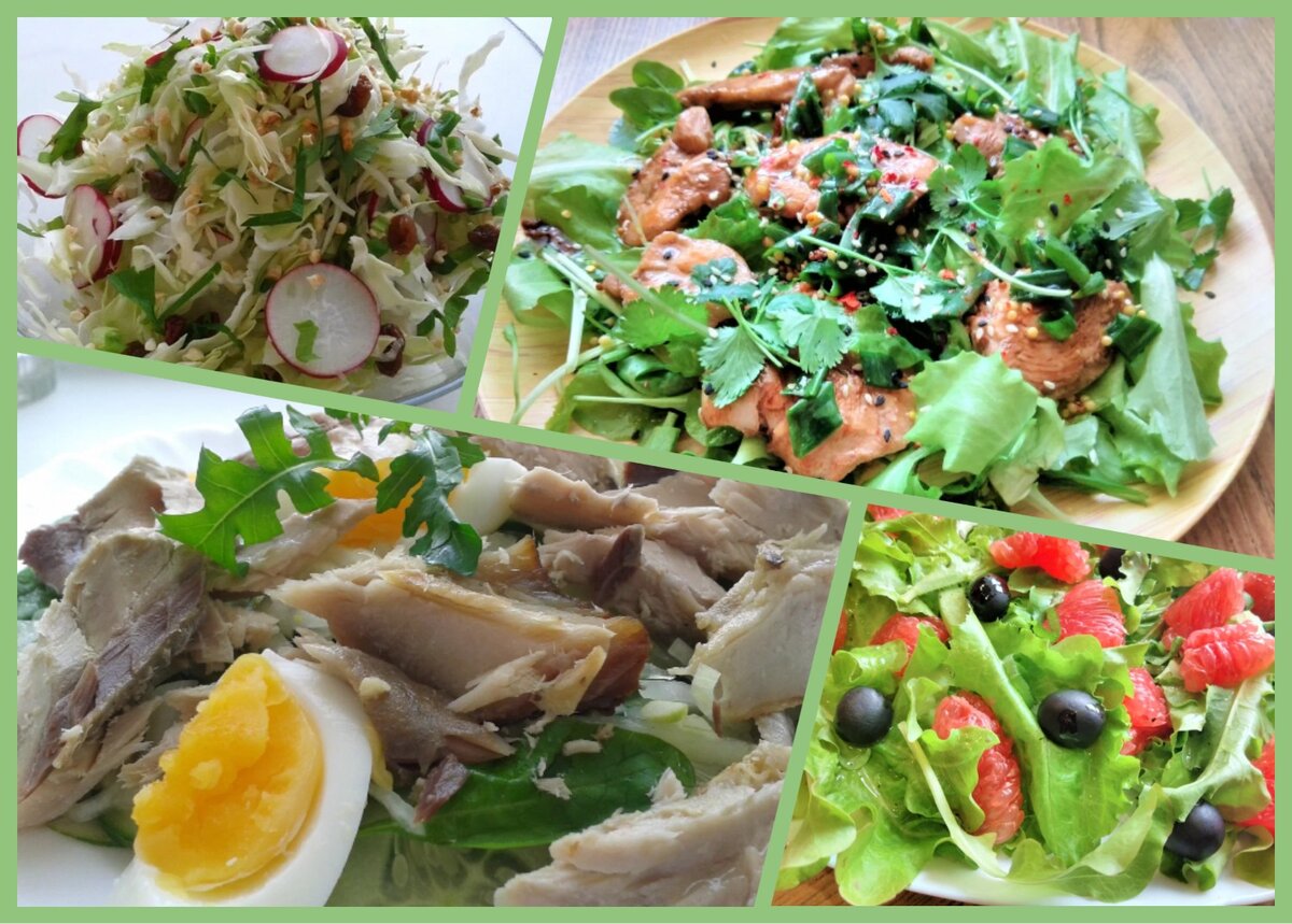 Откройте для себя удивительный мир салатов с сезонными овощами