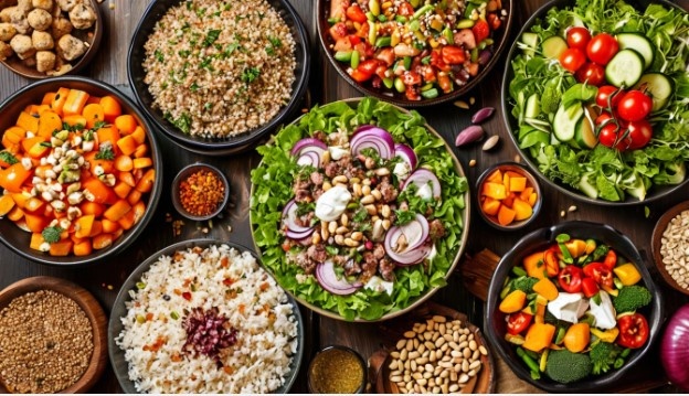 Вдохновение для обеда: 12 салатов с злаками и овощами, которые стоит попробовать