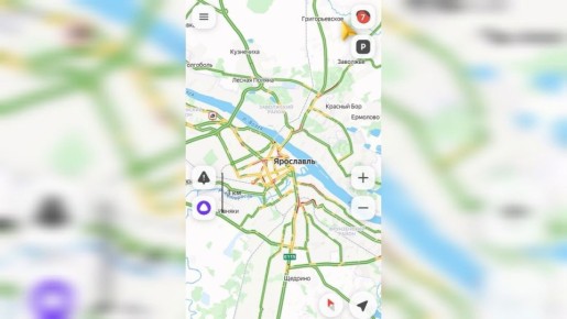 Дороги Ярославля сковали 7-балльные пробки