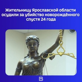 Суд признал 61-летнюю жительницу Большесельского округа виновной в убийстве собственного ребёнка