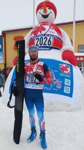 Сотрудник регионального следственного управления принял участие в лыжном марафоне