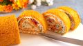 Уникальный закусочный рулет: вкусное угощение для любого праздника