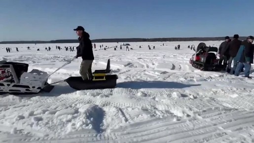 Под Рыбинском прошли соревнования по рыбной ловле на мормышку