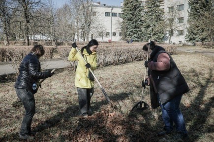 Рыбинцы приняли участие в региональном субботнике