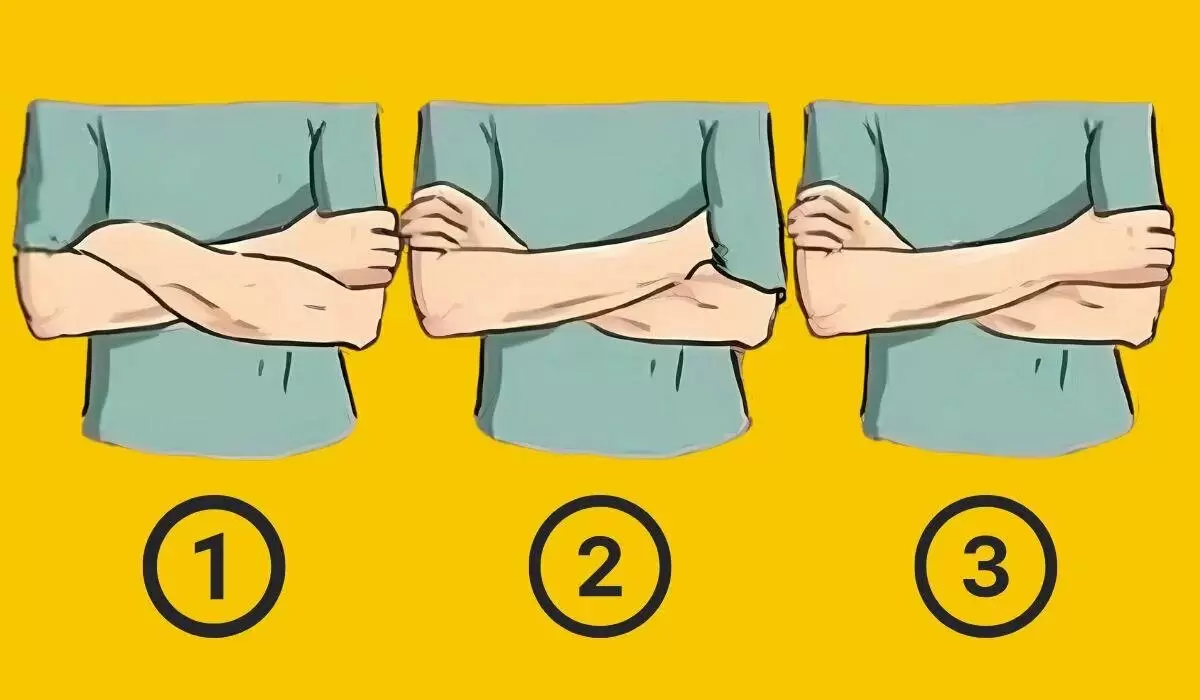 Как скрещивание рук может раскрыть тайны вашего характера