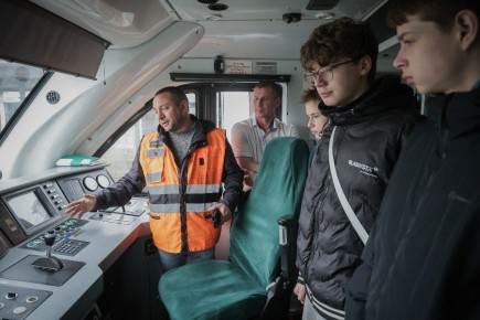 В Рыбинске проводят профориентационные экскурсии для школьников на РЖД